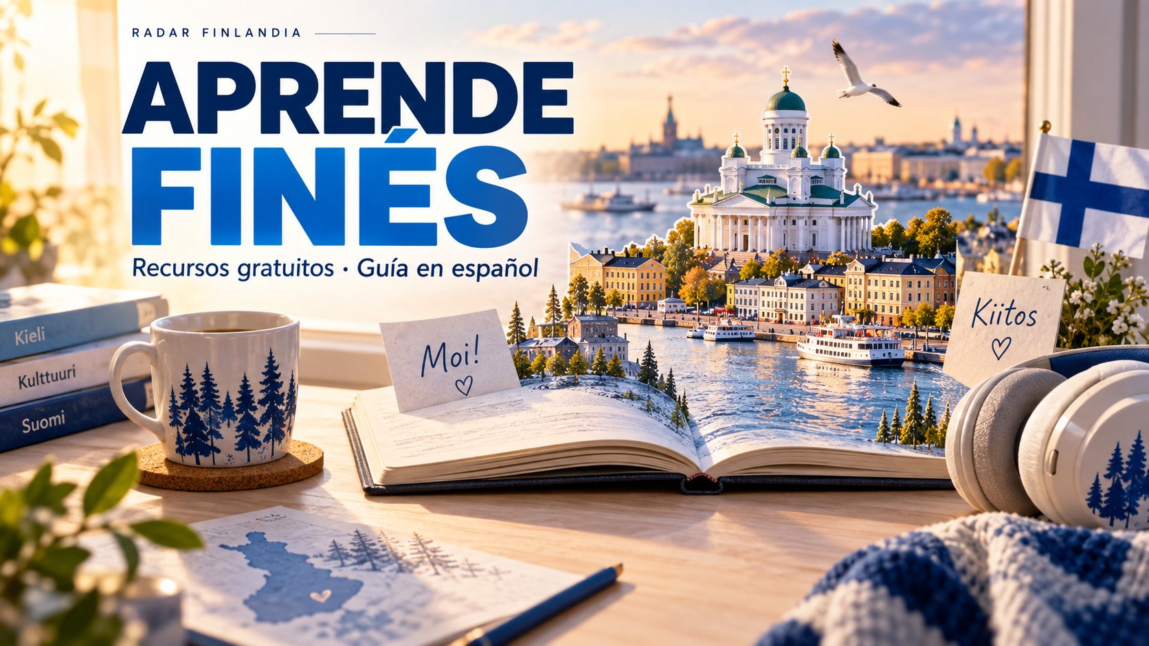 Aprender finés gratis: cursos, vídeos y recursos para hispanohablantes