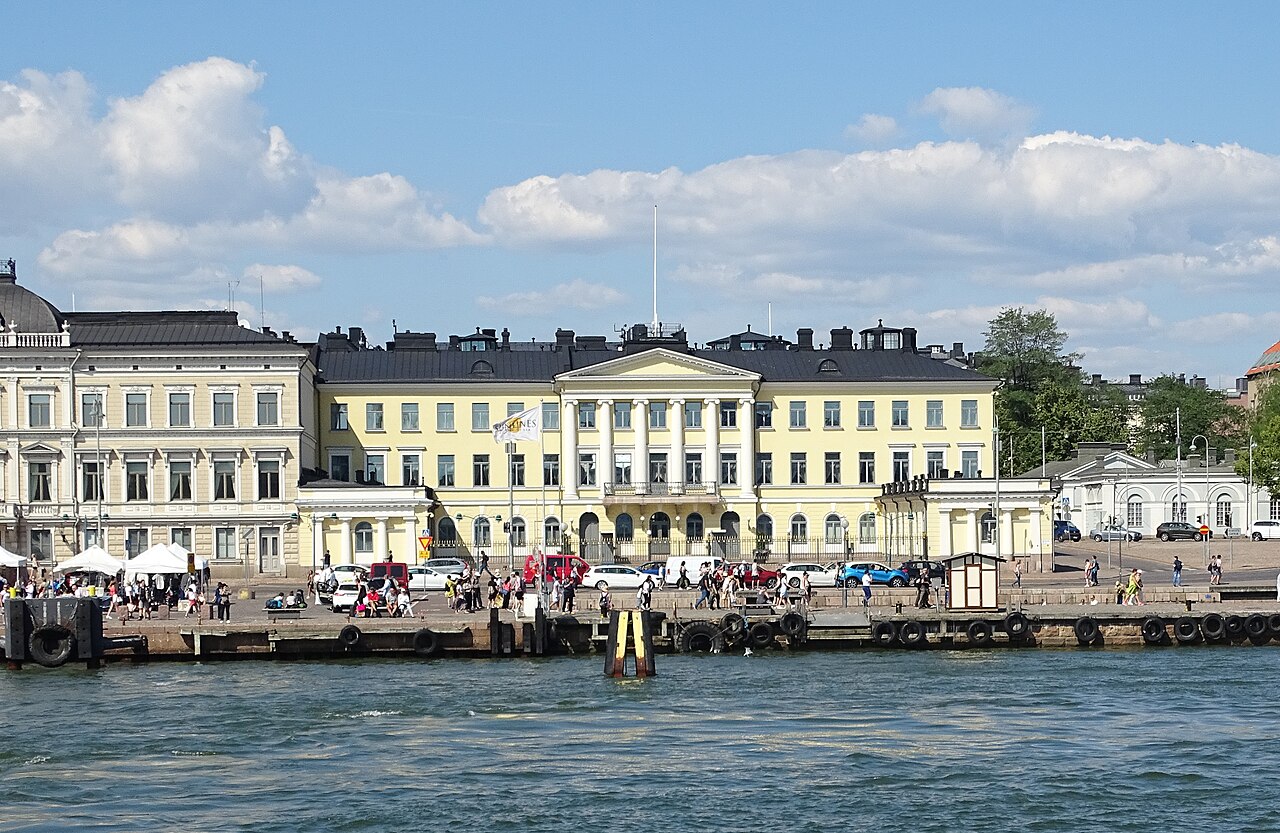 Palacio Presidencial de Helsinki, fotografía de contexto de 2018